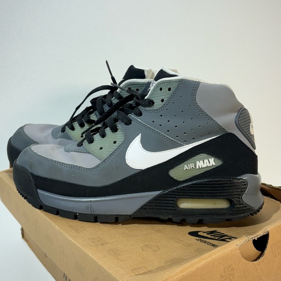 Nike Air Max 90 boot ‘Stealth’  7Y Women’s 8.5 winter boots - Picture 9 of 9
